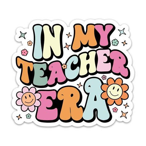 Tangoglam Teacher Stickers Vinyl Waterproof Decals For Teachers Day