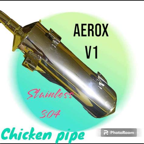 Yamaha Aerox V Stainless Chicken Pipe Lazada Ph