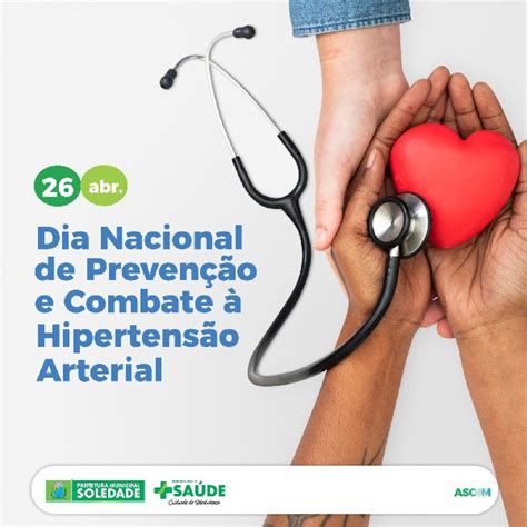 26 De Abril Dia Nacional De Prevenção E Combate à Hipertensão Arterial