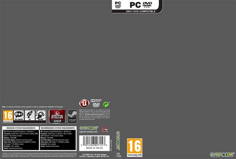 Pc Game Box Template Hq Printable Documents