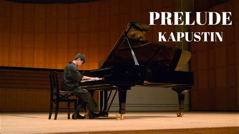 Kapustin Concert Etudes Prelude Op Youtube