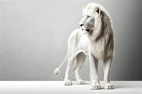 Beautiful White Lion Wallpaper