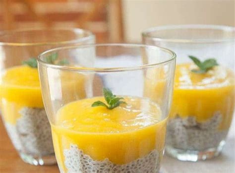 Bicchierini Vegani Al Mango E Semi Di Chia Recette