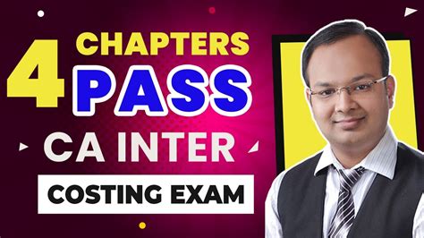 4 Chapters Pass CA Inter Costing Exam CA Inter 2024 Don T Ignore