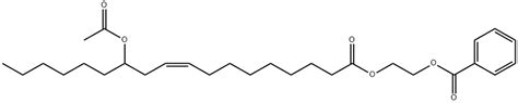 9 Octadecenoic Acid 12 Acetyloxy 2 Benzoyloxy Ethyl Ester Z