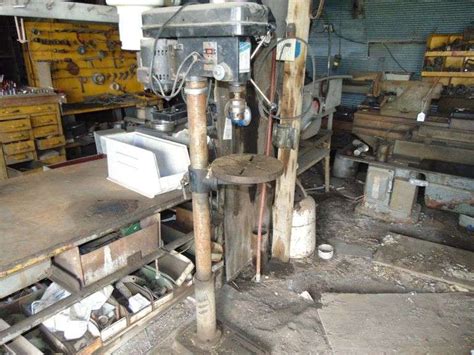 Chicago Force Drill Press Heavy Duty Floor Model Ziemer Hilbrands