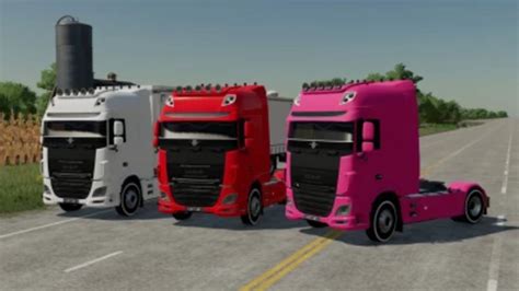 Fs Daf Xf V Trucks Mod F R Farming Simulator Modhoster