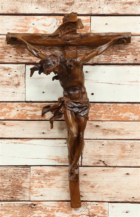 Ebros Large High Inri Jesus Christ Crucified On The Cross Wall