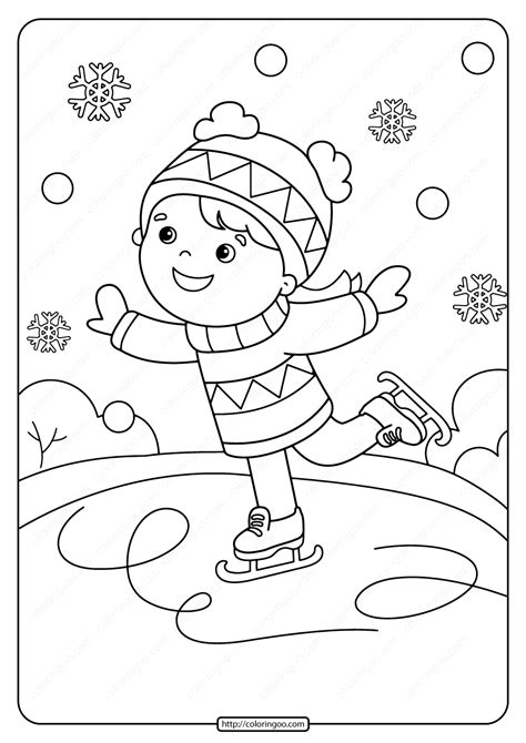 Ice Skating Printables