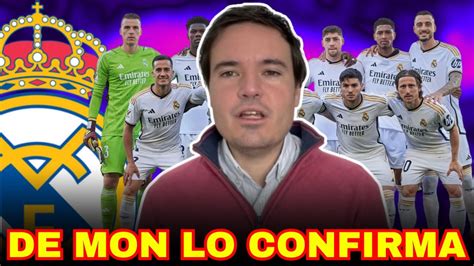 RAMÓN DE MON LO CONFIRMA EL JUGADOR FICHA POR EL MADRID Y PIERDE 128