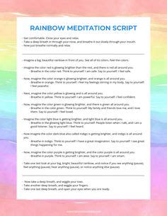 19 Best Meditation Scripts images | Meditation, Daily affirmations, Positive affirmations