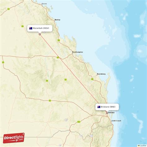 Direct Flights From Brisbane To Moranbah Bne To Mov Non Stop