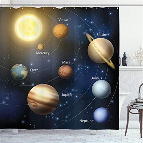 Top 10 Best Solar System Shower Curtain Reviews And Buying Guide Katynel