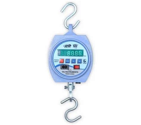 Taj Plus Mild Steel Digital Hanging Crane Scale Model Name Number