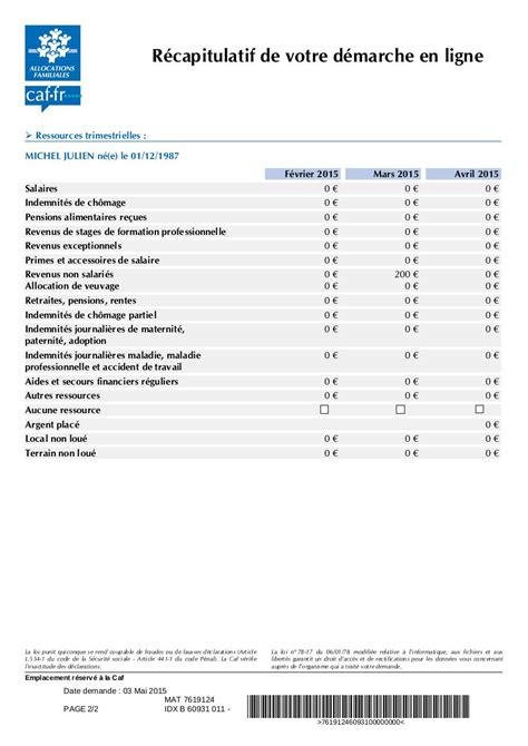 D Clarer Mes Ressources Trimestrielles Caf