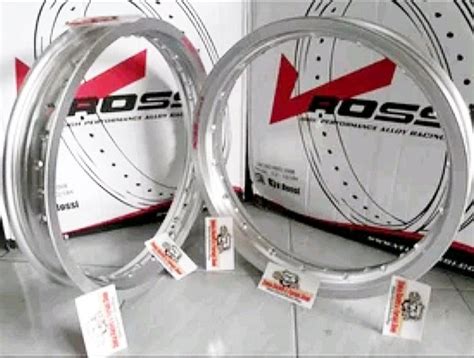 Jual Velg Rossi Ukuran 185 215 Ring 18 Hole 36 Silver Di Lapak Dunia