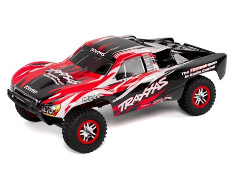 Traxxas Slayer Pro 4X4 1/10-Scale 4WD Nitro-Powered SC Truck (Red) - AZRC Hobbies