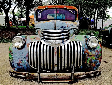 Early 40s Chevrolet Custom Pickup with 505 HP at Lonestar Round Up ...