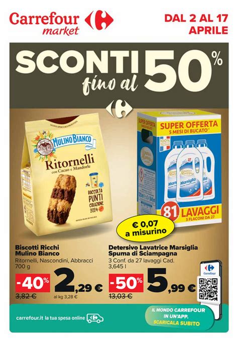 Sp Volantino Carrefour Market Dal Al Aprile Page