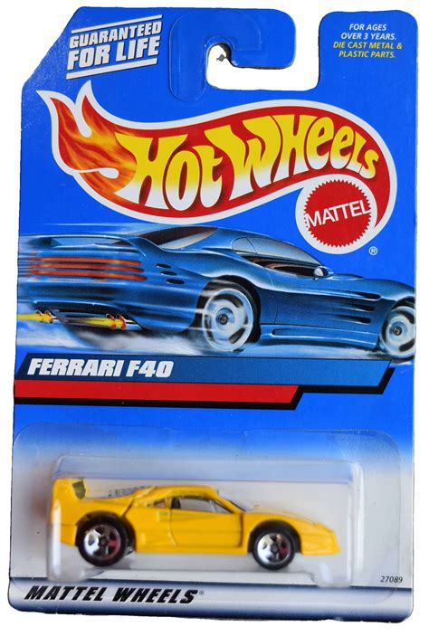 Custom Hot Wheels Wheel Swapped A Ferrari F40 Classic Hot, 58% OFF