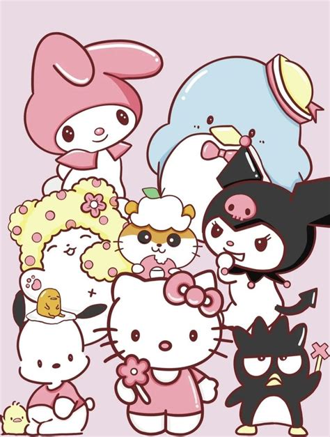 Sanrio Characters 💗 in 2023 | Hello kitty art, Hello kitty collection ...