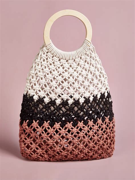 Diy Bags Patterns Macrame Patterns Tutorials Macrame Purse Macrame