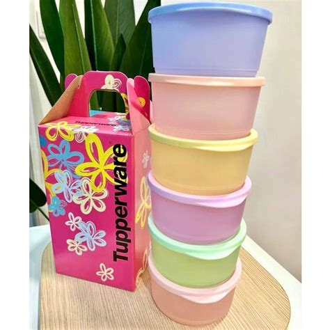 Tupperware Summer Fresh Round 530ML Gift Box Food Hadiah Presents