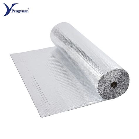 Aluminum Foil Bubble Fireproof Insulation Reflective Foil Bubble Insulation China Aluminum