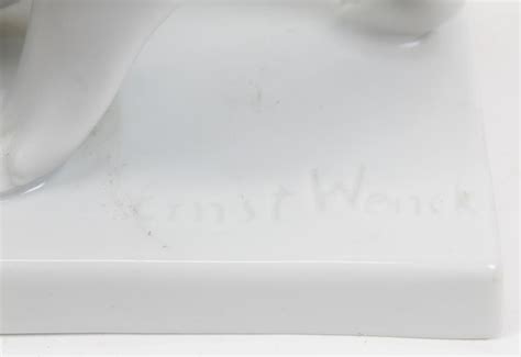Sold Price Ernst Wenck For Rosenthal Porcelain Female Nude August Am Edt