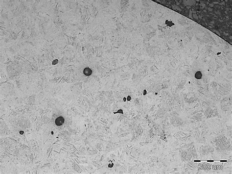 Microstructure Of Ti Al V Sample After Slm A Cross Section With