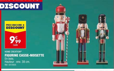 Promo Home Creation Figurine Casse Noisette Chez ALDI