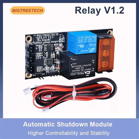 Bigtreetech Relay V Module Automatic Shutdown Module After Printing