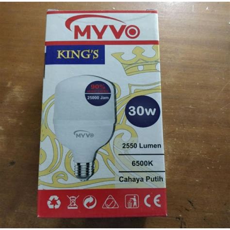 Jual Lampu Led Bohlam Garansi Myvo Kings Watt Termurah Garansi