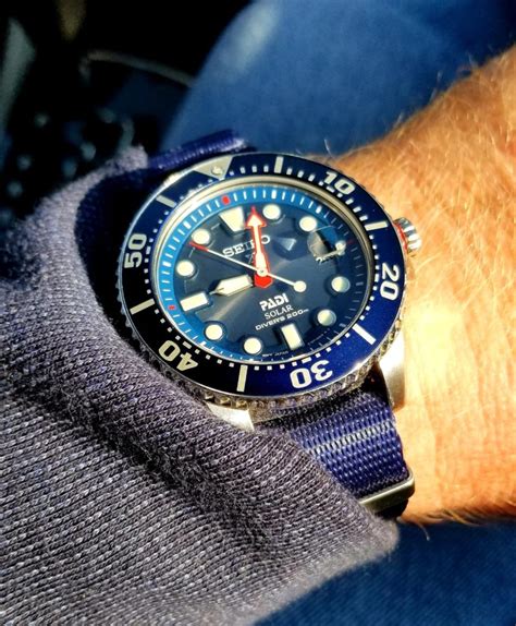 Seiko Prospex Padi Sne435p1 Solar Divers 200m Blue Dial Special Edition