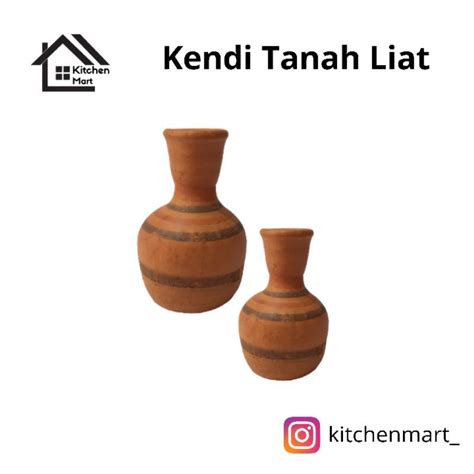 Jual Kendi Tanah Liat Kendi Air Minum Segar Kendi Tanah Liat Murah