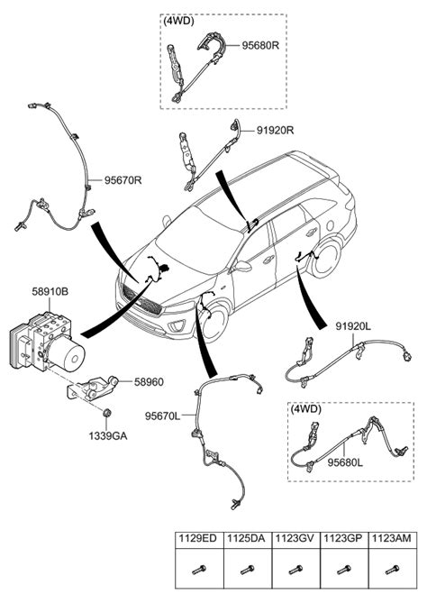 58910C6400 Genuine Kia Hydraulic Unit Assy