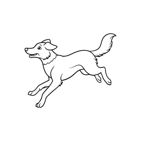 Premium Vector Dog Jumping Silhouette Image