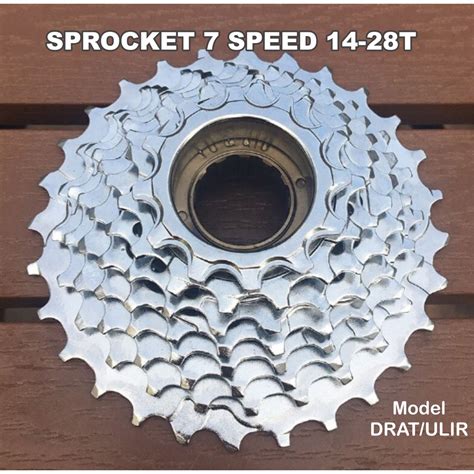 Jual Sprocket Speed Freewheel Krum T Gir Belakang Susun Sepeda