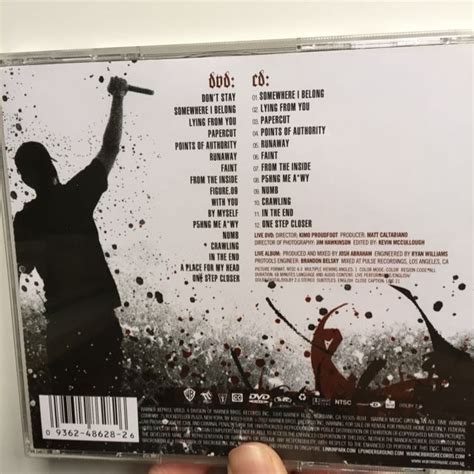 Linkin Park Live In Texas CD DVD Everything Else On Carousell