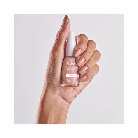 Esmalte Colorama Nude Da Sua Cor Ml Ikesaki