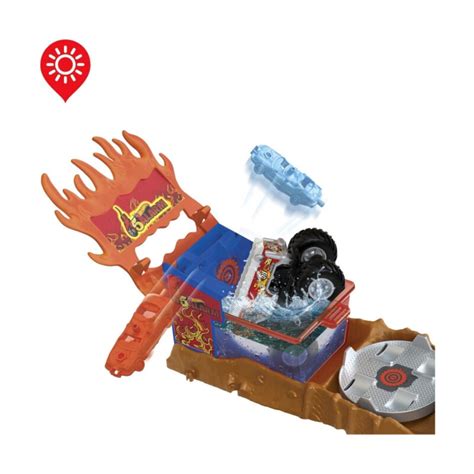 Monster Trucks Arena De Demolici N Hot Wheels Los Reyes Magos