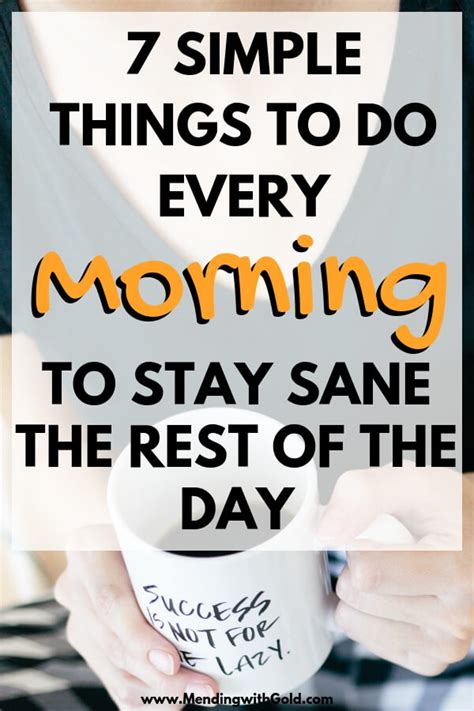 Stay At Home Mom Morning Routine Tips