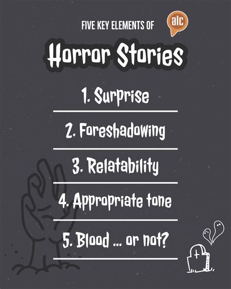 Five Key Elements Of A Horror Story Learn more about what horror is ...