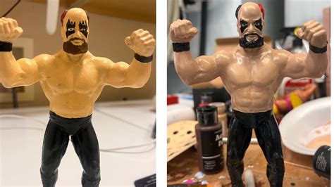 Powers Of Pain Warlord Custom Action Figure Repaint LJN Toys 1980s