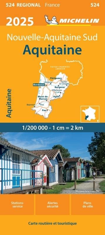 Carte régionale aquitaine 2025 Librairie Eyrolles