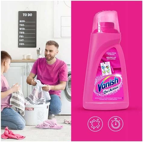 Reckitt Benckiser Vanish L Oxi Action Pink Odplamiacz Do Koloru I