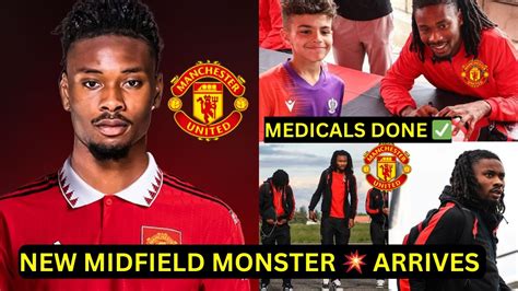 Medicals Done Man United Win The Race To SIGN MIDFIELD MONSTER FOR