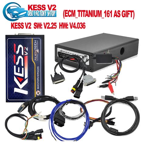 2PCS LOT KESS V2 OBD2 Manager Tuning Kit V2 30 No Token Limited Kess V2