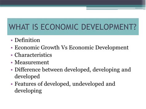 Development Economics Definition And Types Explained 51 OFF