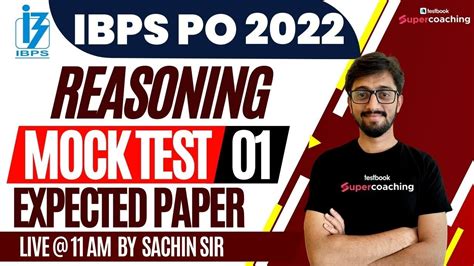 IBPS PO Reasoning Mock Test 01 Reasoning Expected Paper For IBPS PO